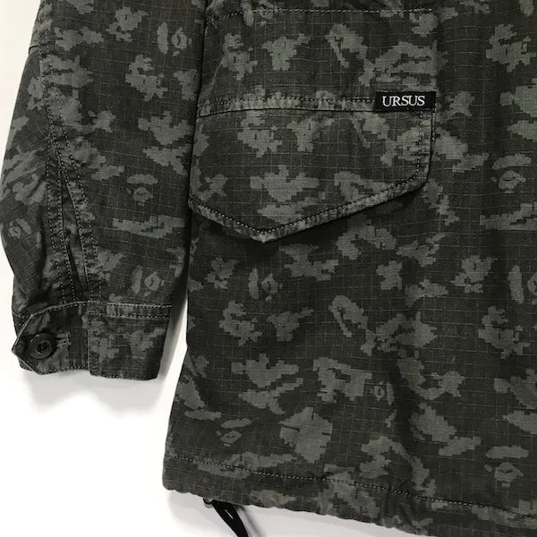 [L] A Bathing Ape Ursus Bape x WTaps Bapexclusive Limited Digicamo M-65 Jacket