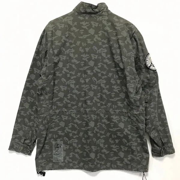 [L] A Bathing Ape Ursus Bape x WTaps Bapexclusive Limited Digicamo M-65 Jacket