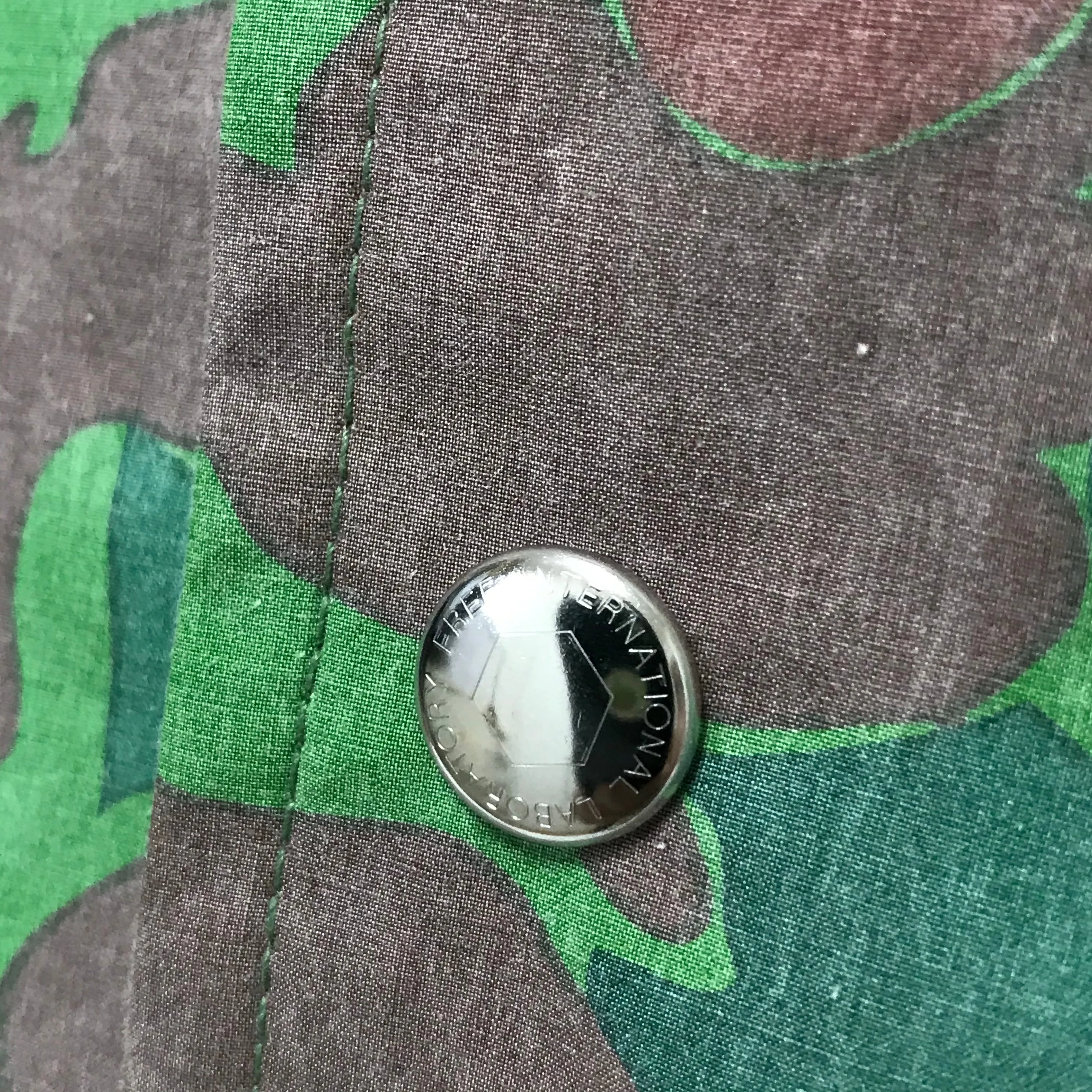 [L] VISVIM G Line Gore Tex Duck Camo Coaches Jacket