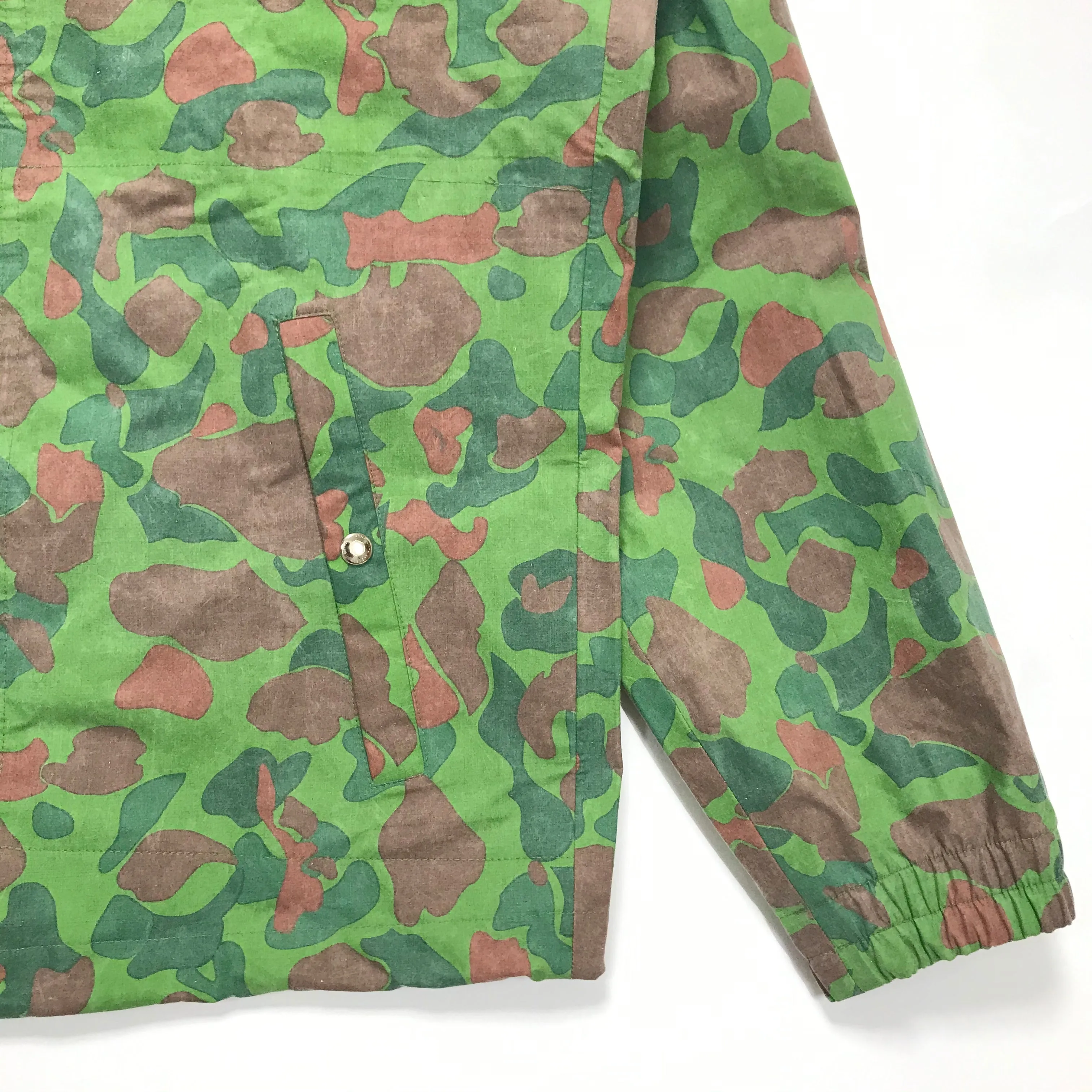 [L] VISVIM G Line Gore Tex Duck Camo Coaches Jacket