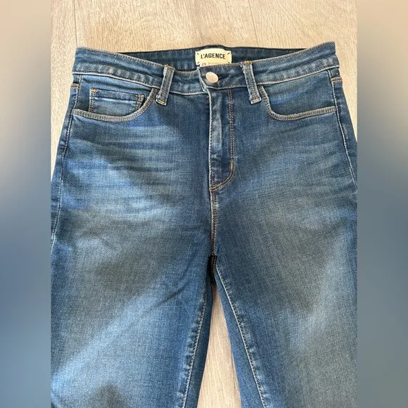 L'agence El Matador Slim-Fit Distressed Jeans