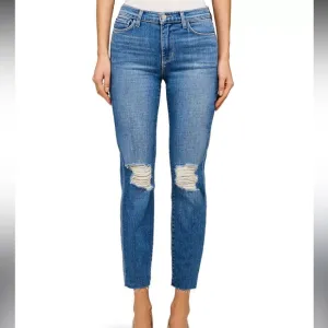 L'agence El Matador Slim-Fit Distressed Jeans