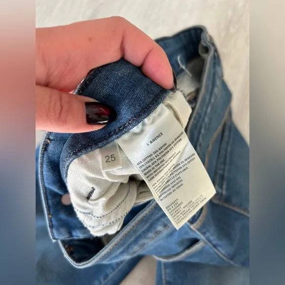 L'agence El Matador Slim-Fit Distressed Jeans