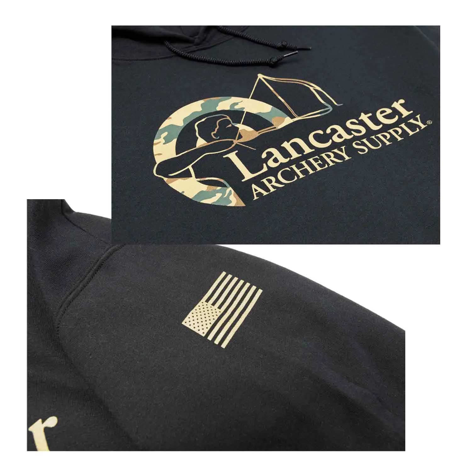Lancaster Archery Supply Freedom Hooded Sweatshirt