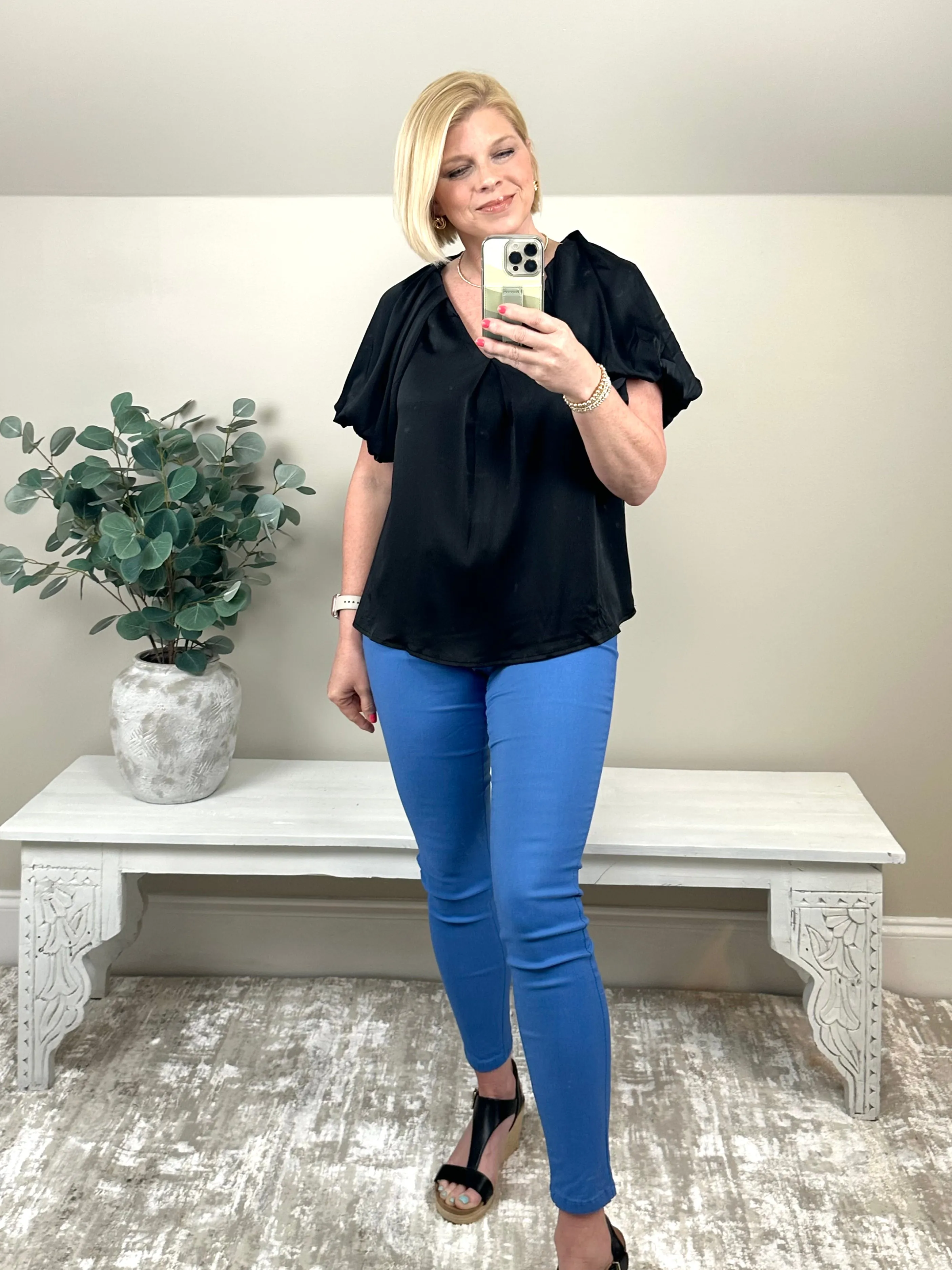 *LAST ONE* Hyper-Stretch Skinny Jean | Blue