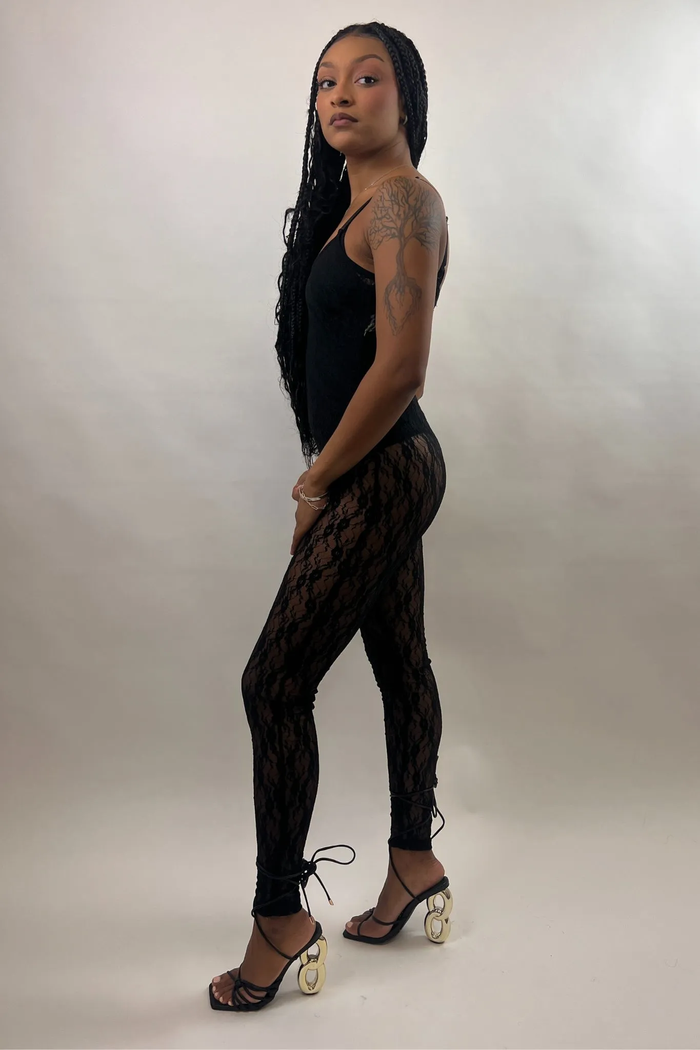 Late Night Fantasy Lace Jumpsuit