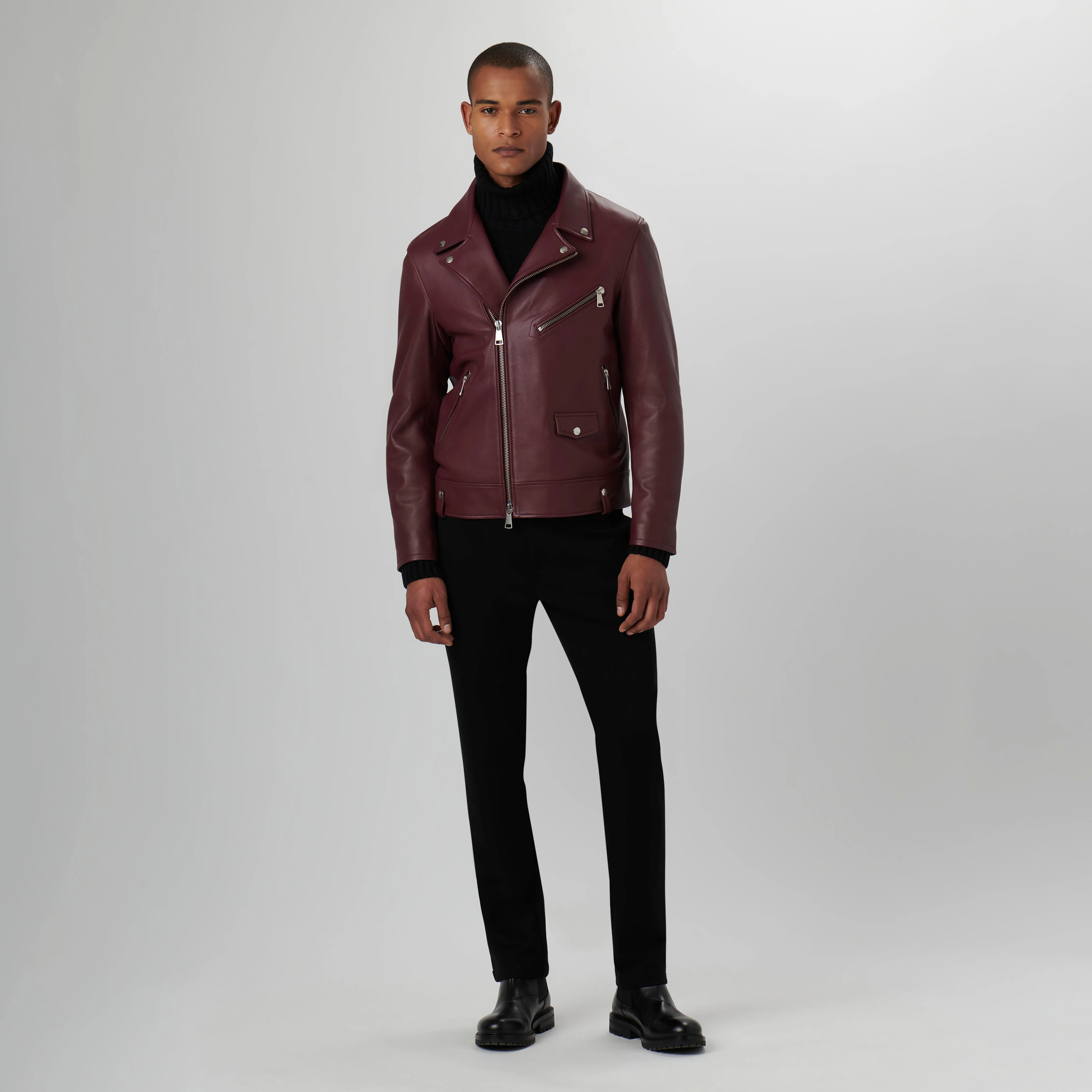 Leather Biker Jacket