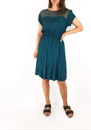 Leonard St emerald green dress size 8