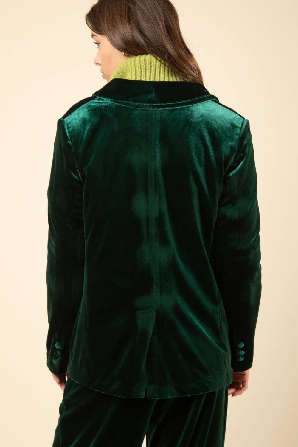 Lets Party Blazer- Green