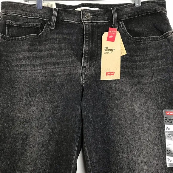 Levi’s 711 Plus Size Ankle Skinny Jeans