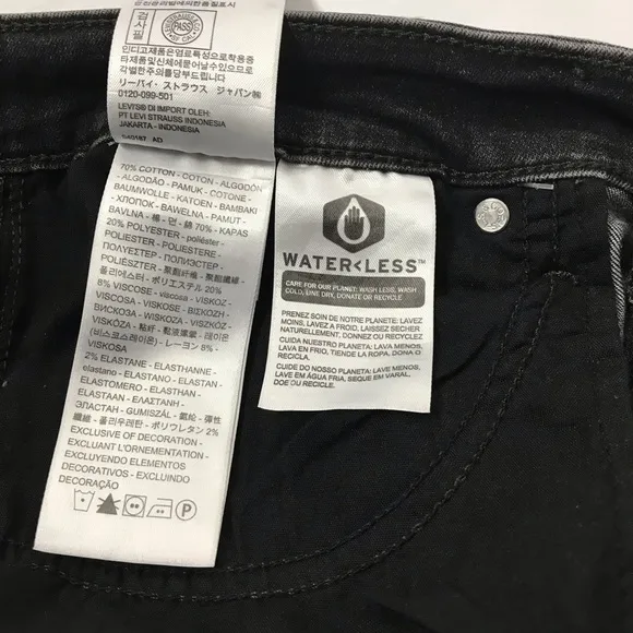 Levi’s 711 Plus Size Ankle Skinny Jeans