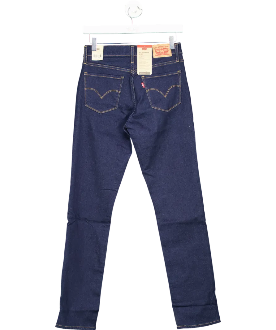 levis Blue Shaping Slim Jeans W27
