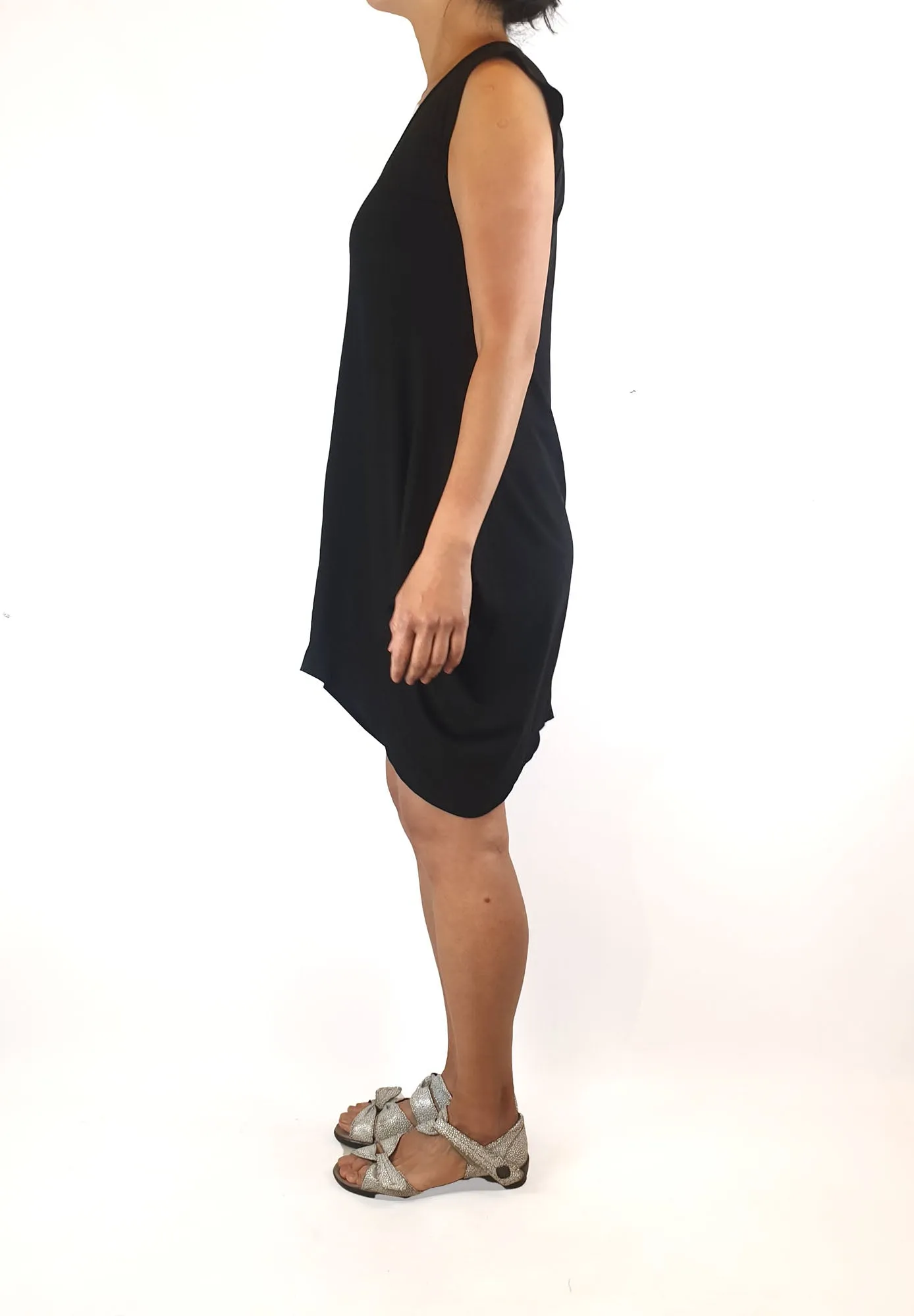 Lounge black sleeveless work dress size 10