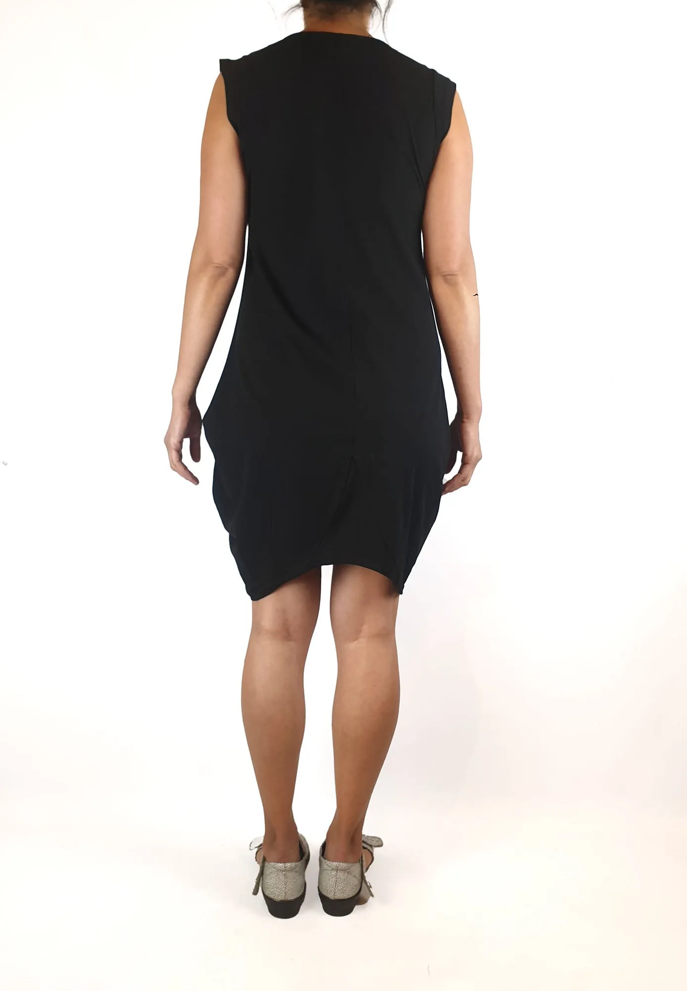 Lounge black sleeveless work dress size 10