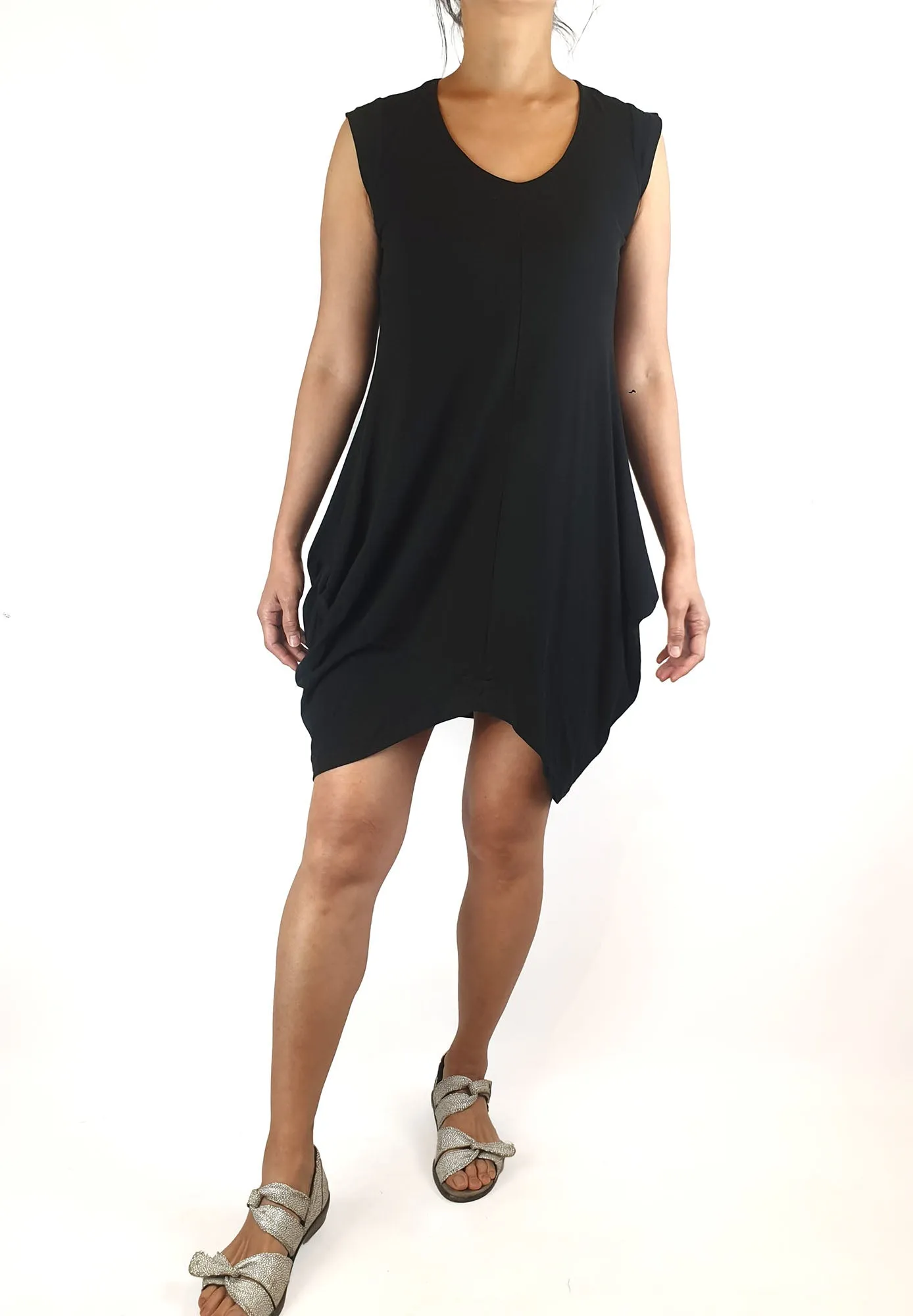 Lounge black sleeveless work dress size 10