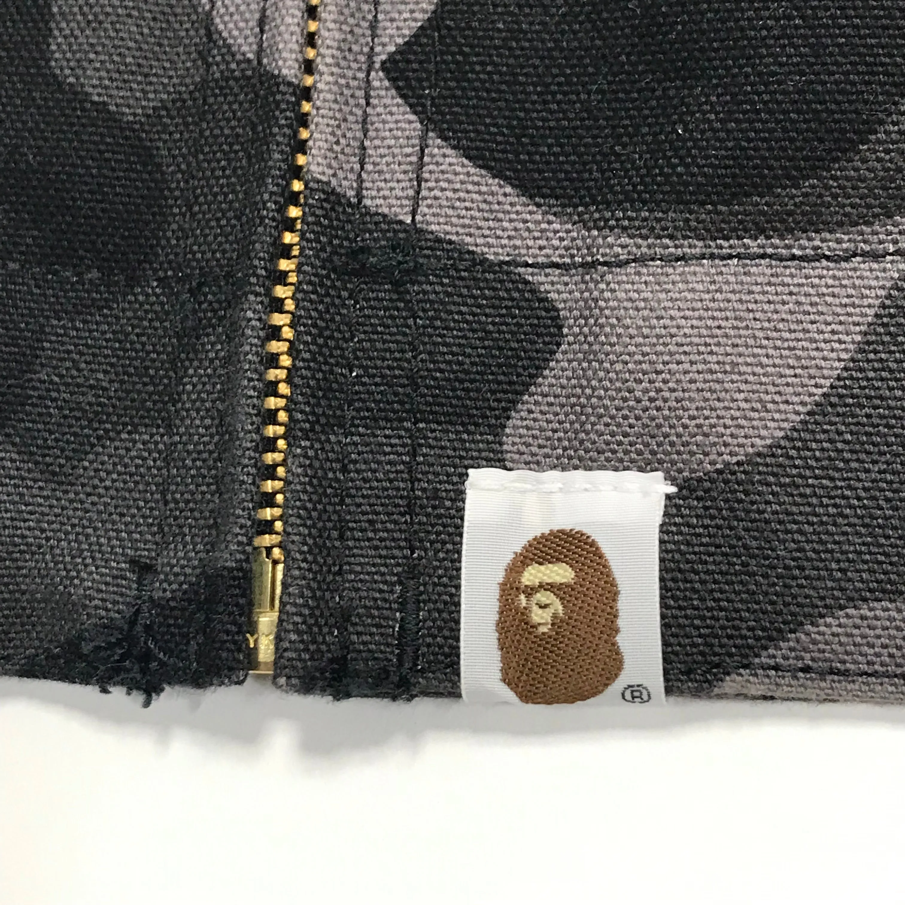 [M] A Bathing Ape Bape Carhartt Color Camo Work Jacket Black