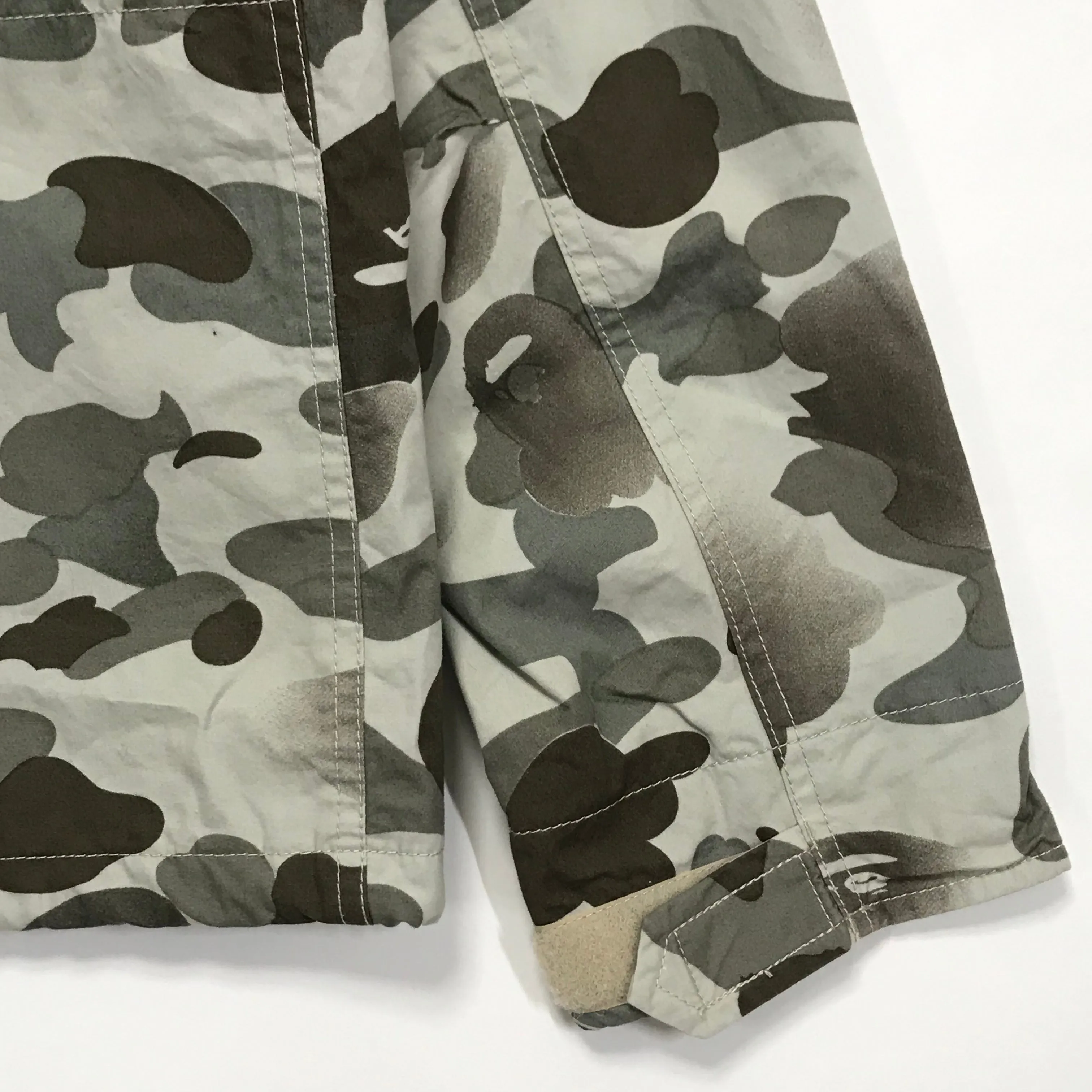 [M] A Bathing Ape Bape Gore Windstopper Camo M-65 Jacket