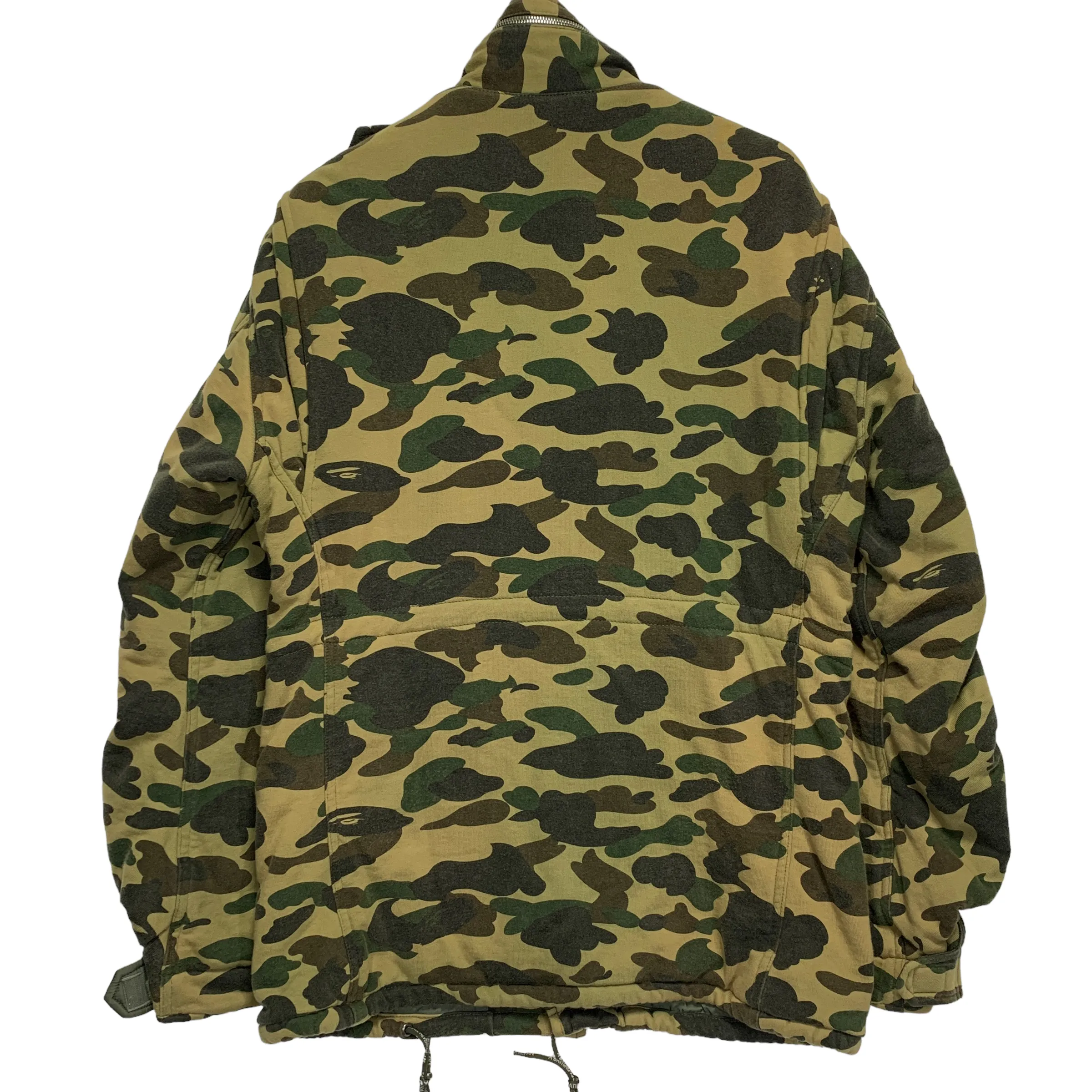 [M] A Bathing Ape Bape Vintage 1st Camo Cotton Sweat M-65 Jacket
