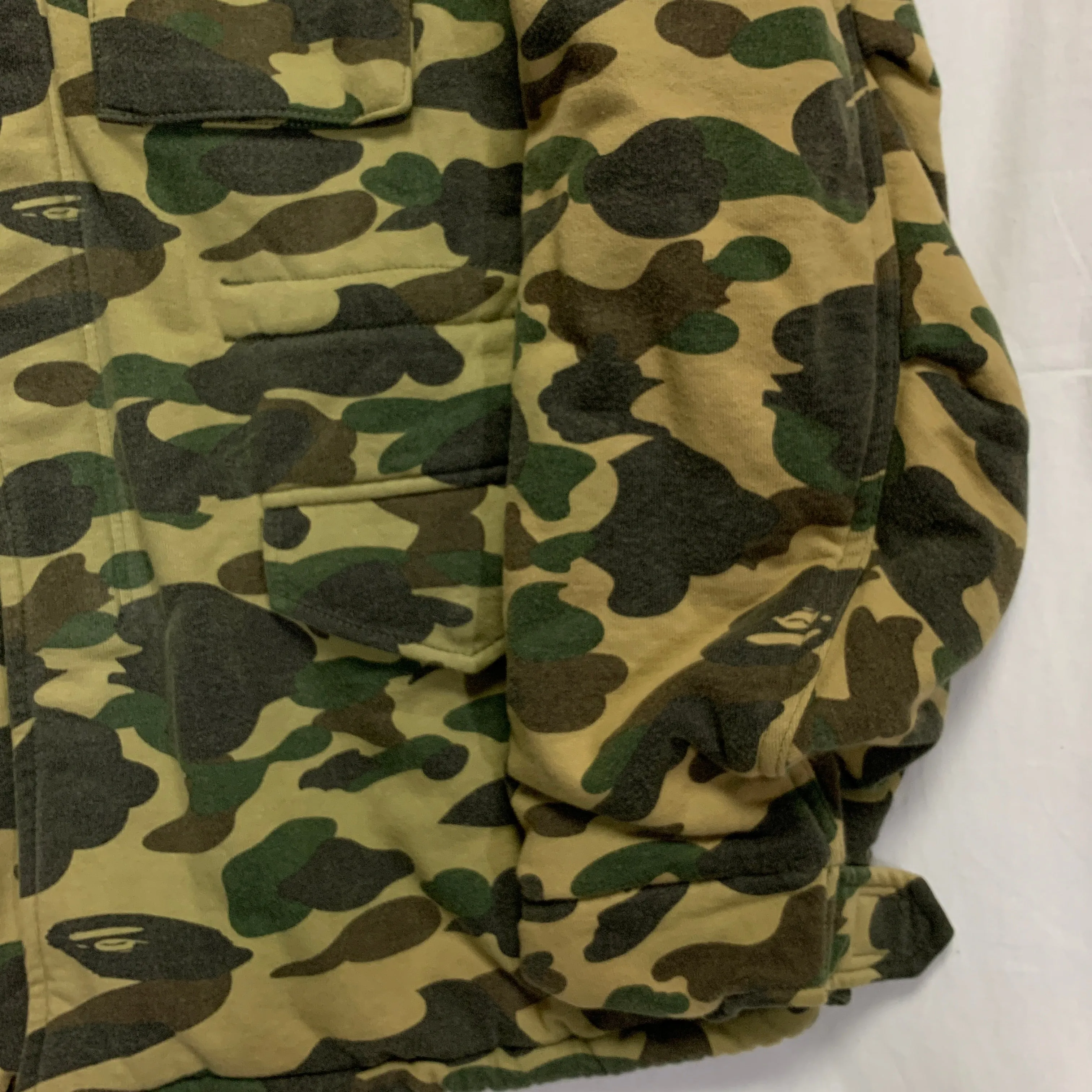 [M] A Bathing Ape Bape Vintage 1st Camo Cotton Sweat M-65 Jacket