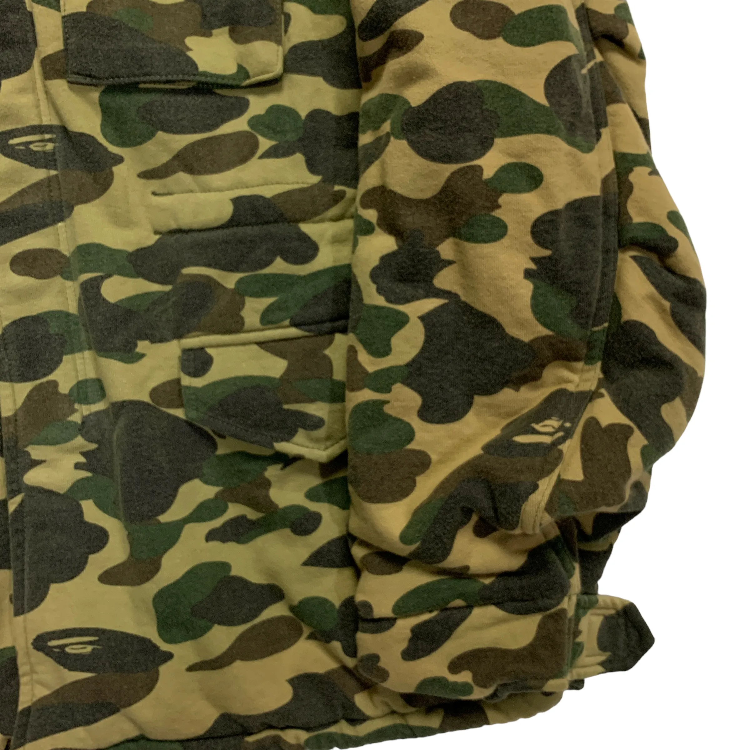 [M] A Bathing Ape Bape Vintage 1st Camo Cotton Sweat M-65 Jacket