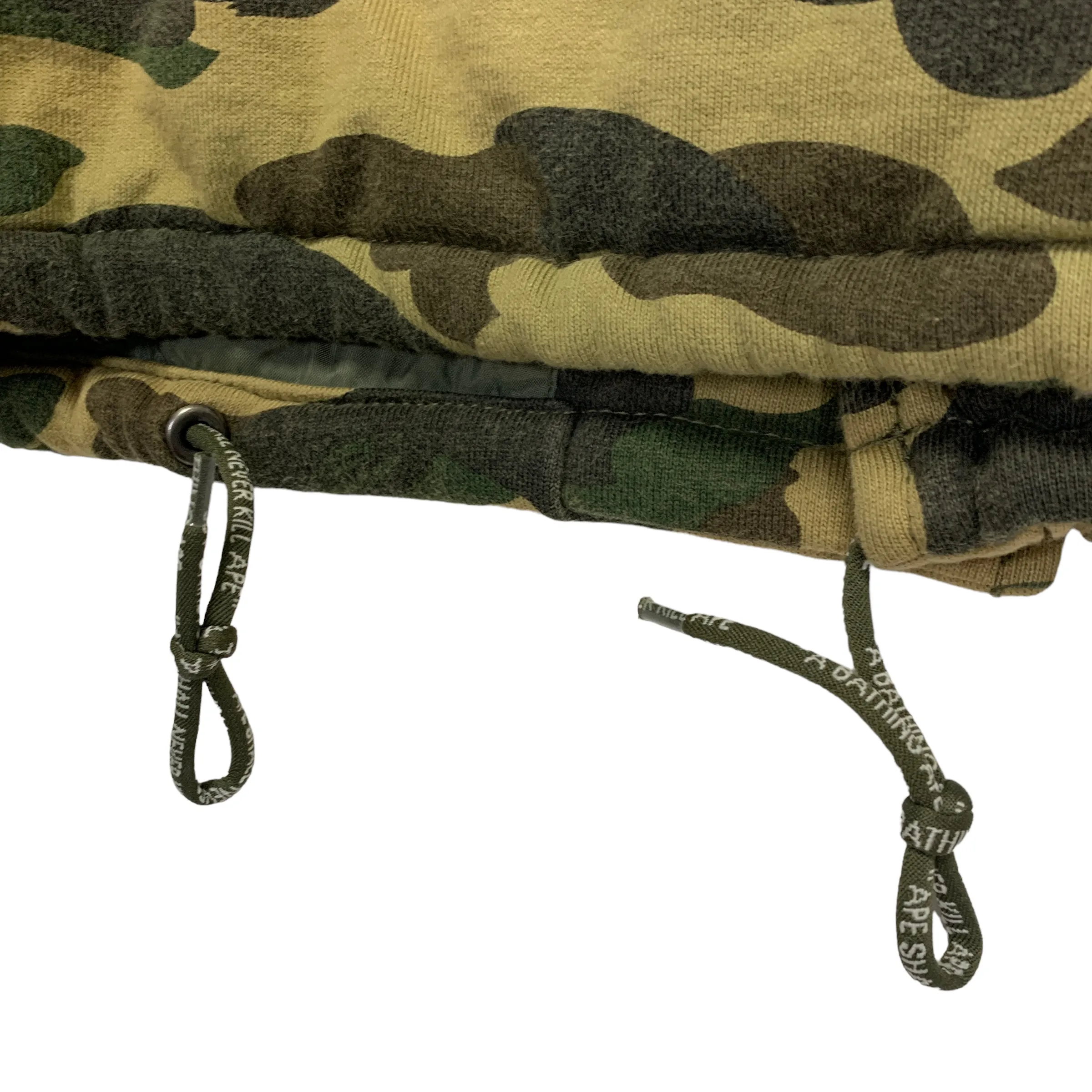 [M] A Bathing Ape Bape Vintage 1st Camo Cotton Sweat M-65 Jacket
