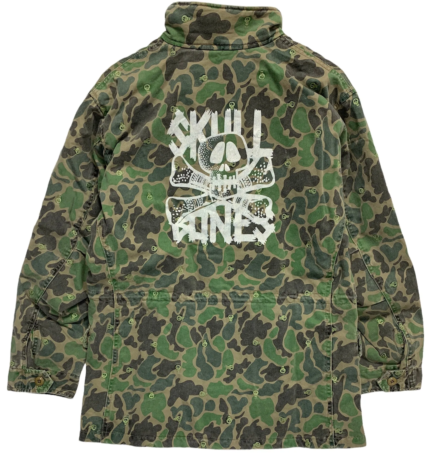 [M] DS! WTAPS STUSSY Skull Camo M-65 Jacket
