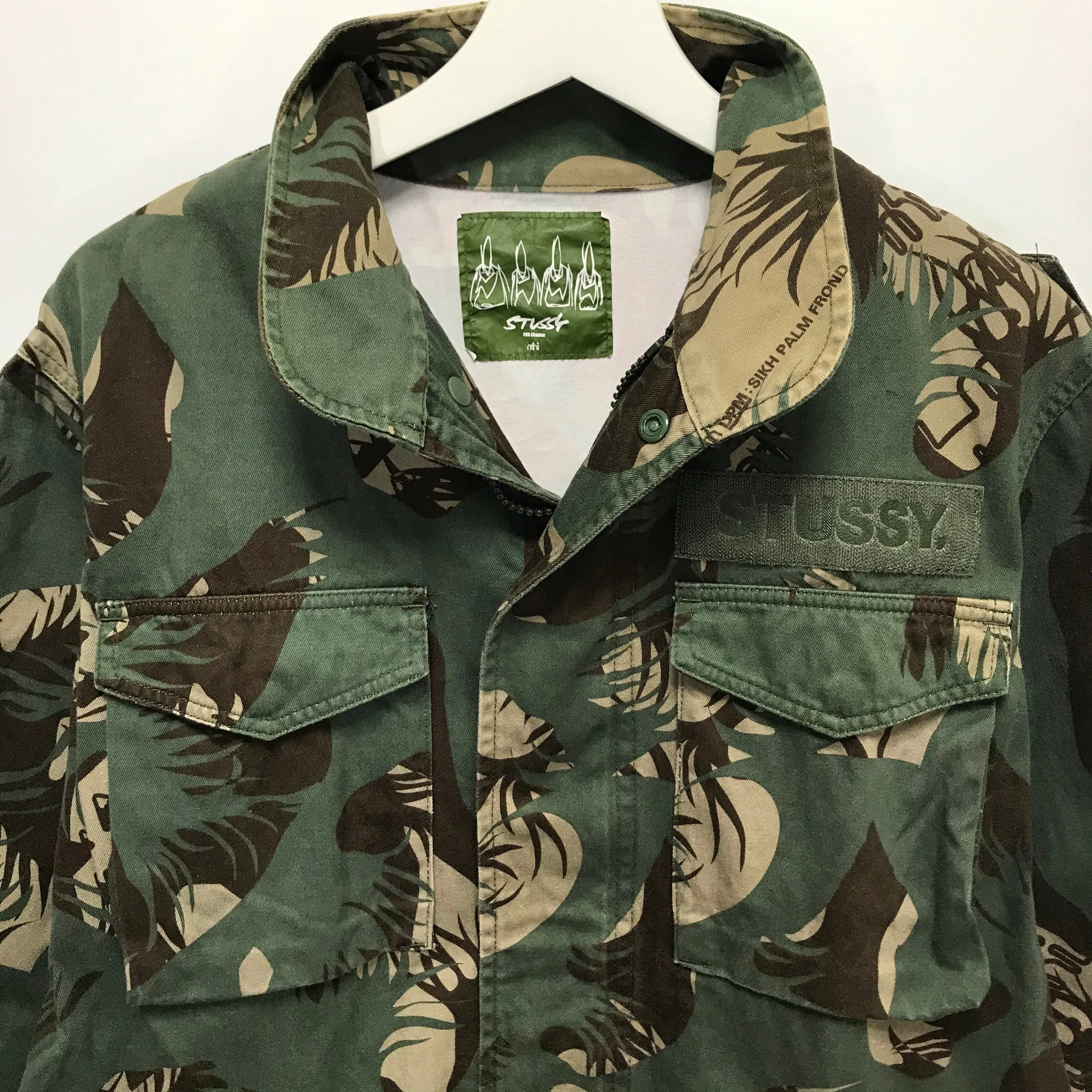 [M] Futura x Stussy x Maharishi Tropical DPM Camo M-65 Jacket