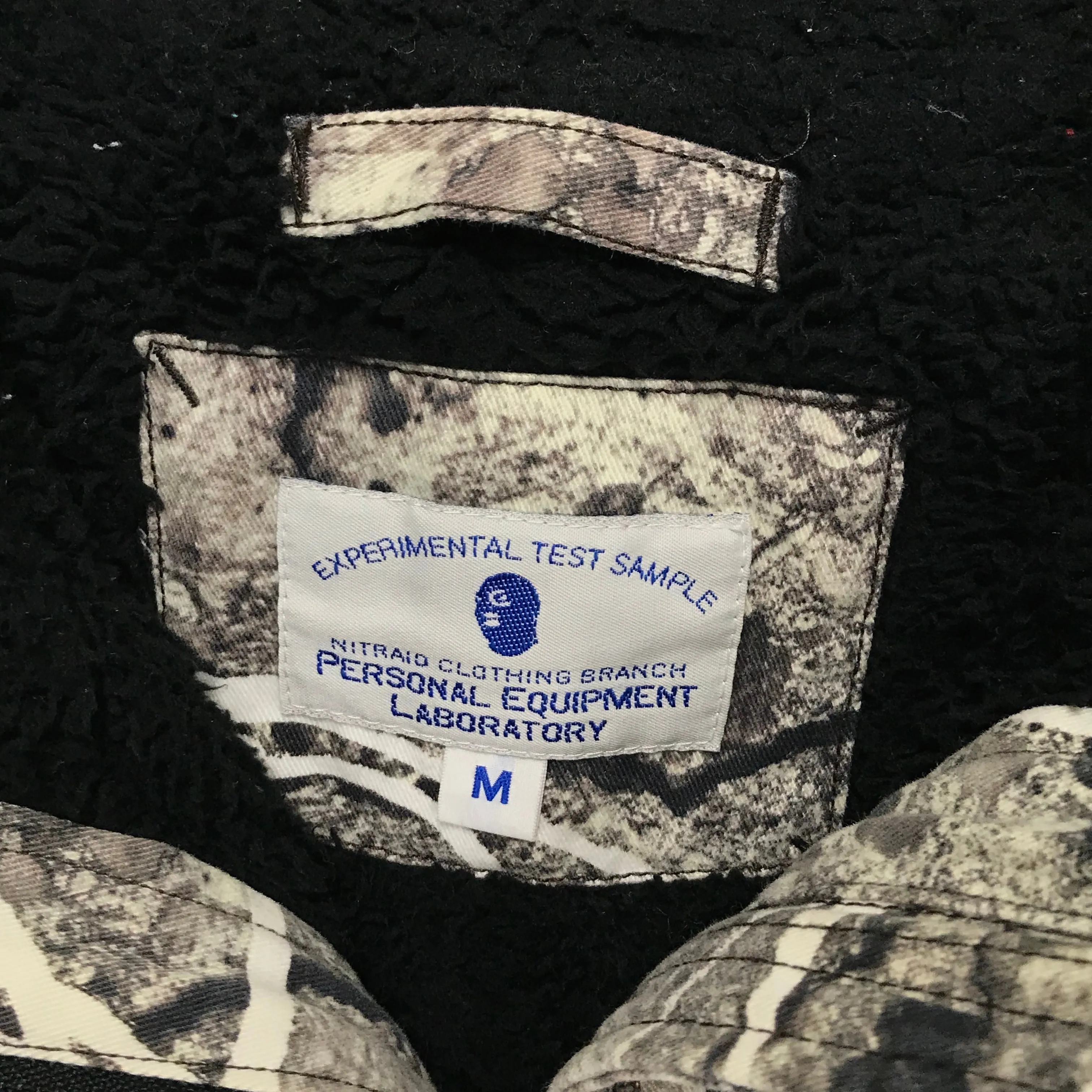 [M] NITRAID X FUTURA REAL STONE CAMO HOODED JACKET