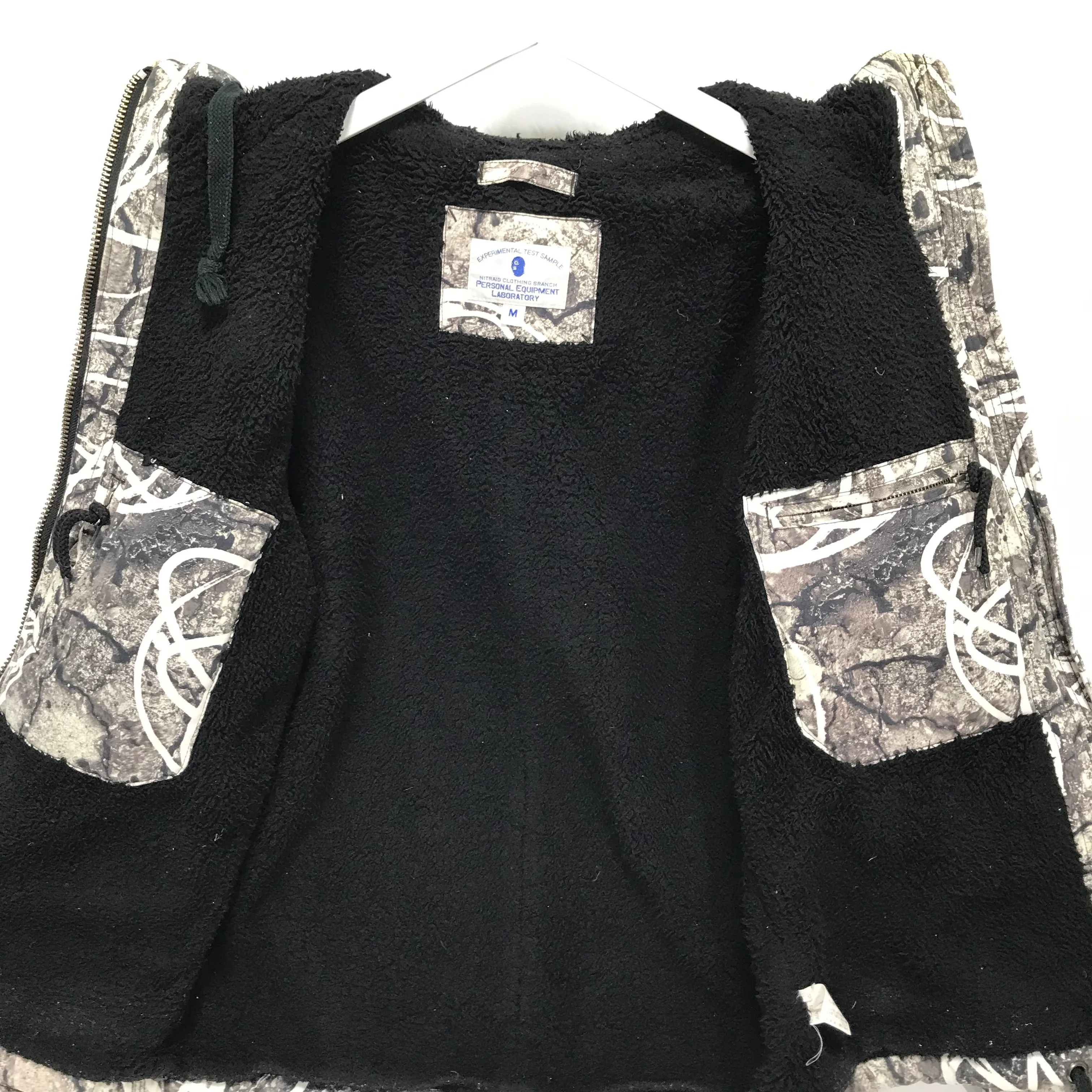 [M] NITRAID X FUTURA REAL STONE CAMO HOODED JACKET