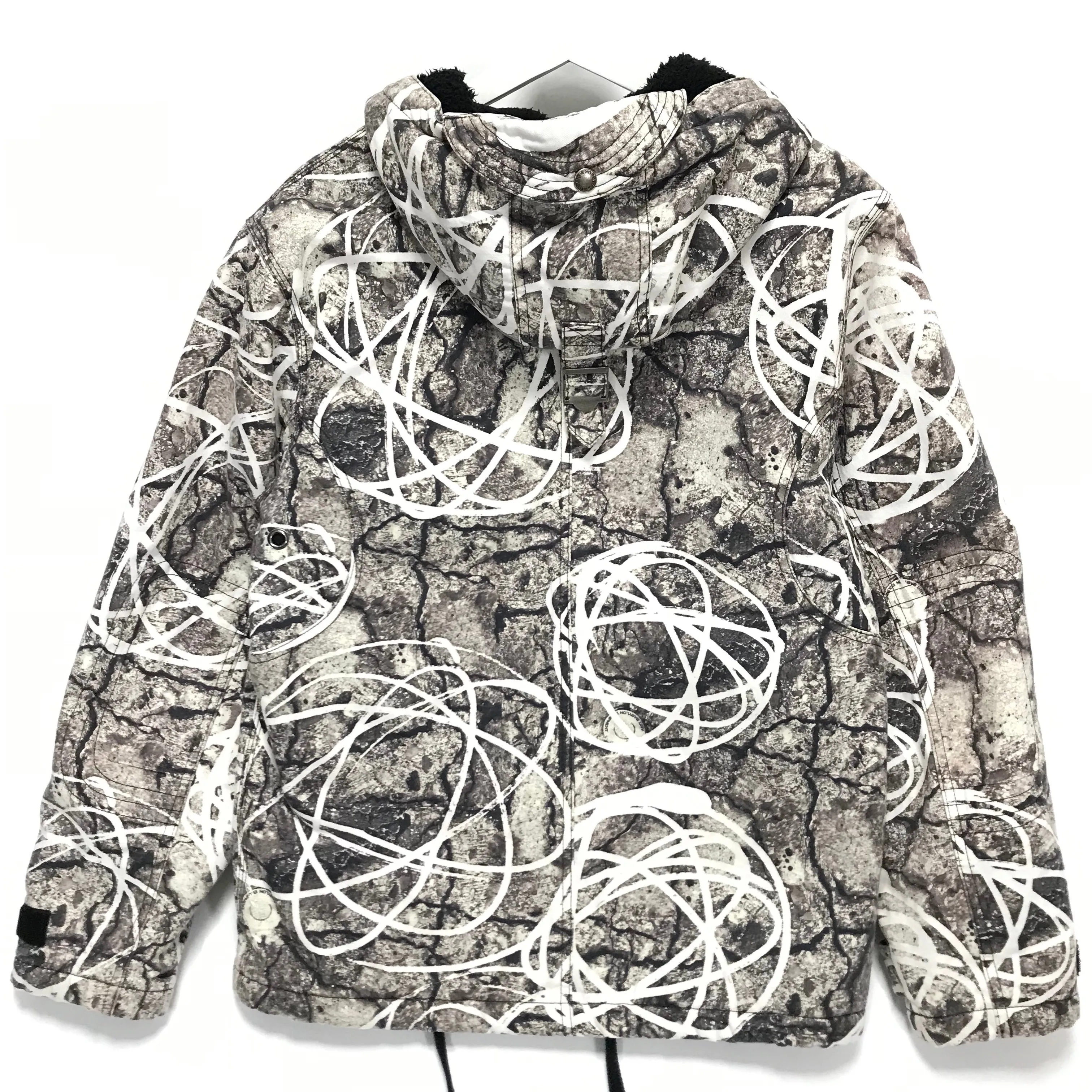 [M] NITRAID X FUTURA REAL STONE CAMO HOODED JACKET
