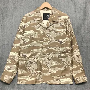 [M] Undercover Vintage Desert Camo Four Button Blazer Jacket Beige