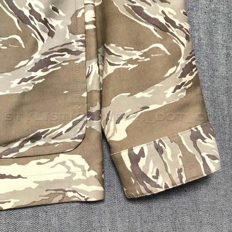 [M] Undercover Vintage Desert Camo Four Button Blazer Jacket Beige