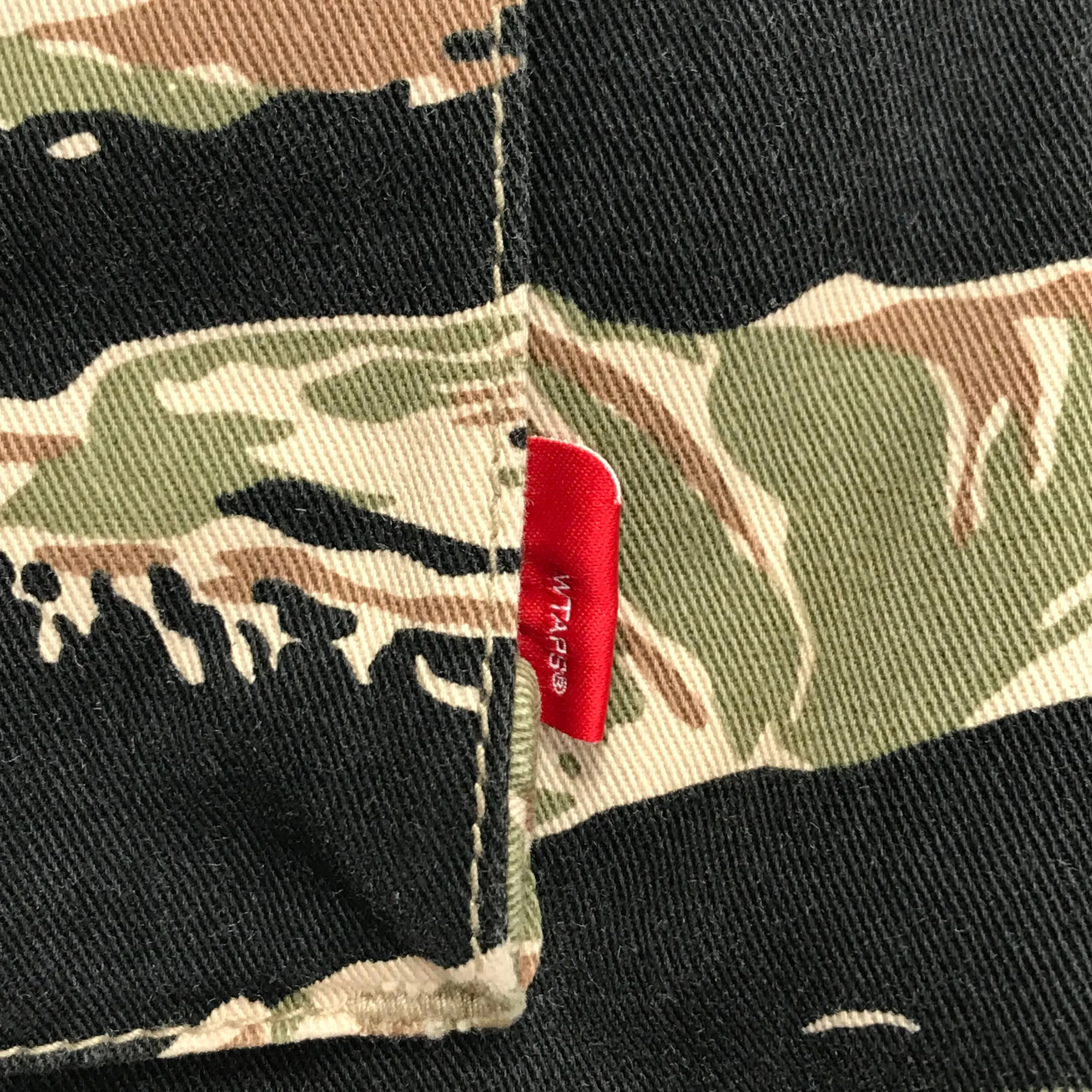 [M] WTaps 12SS Tiger Camo M-65 Jacket