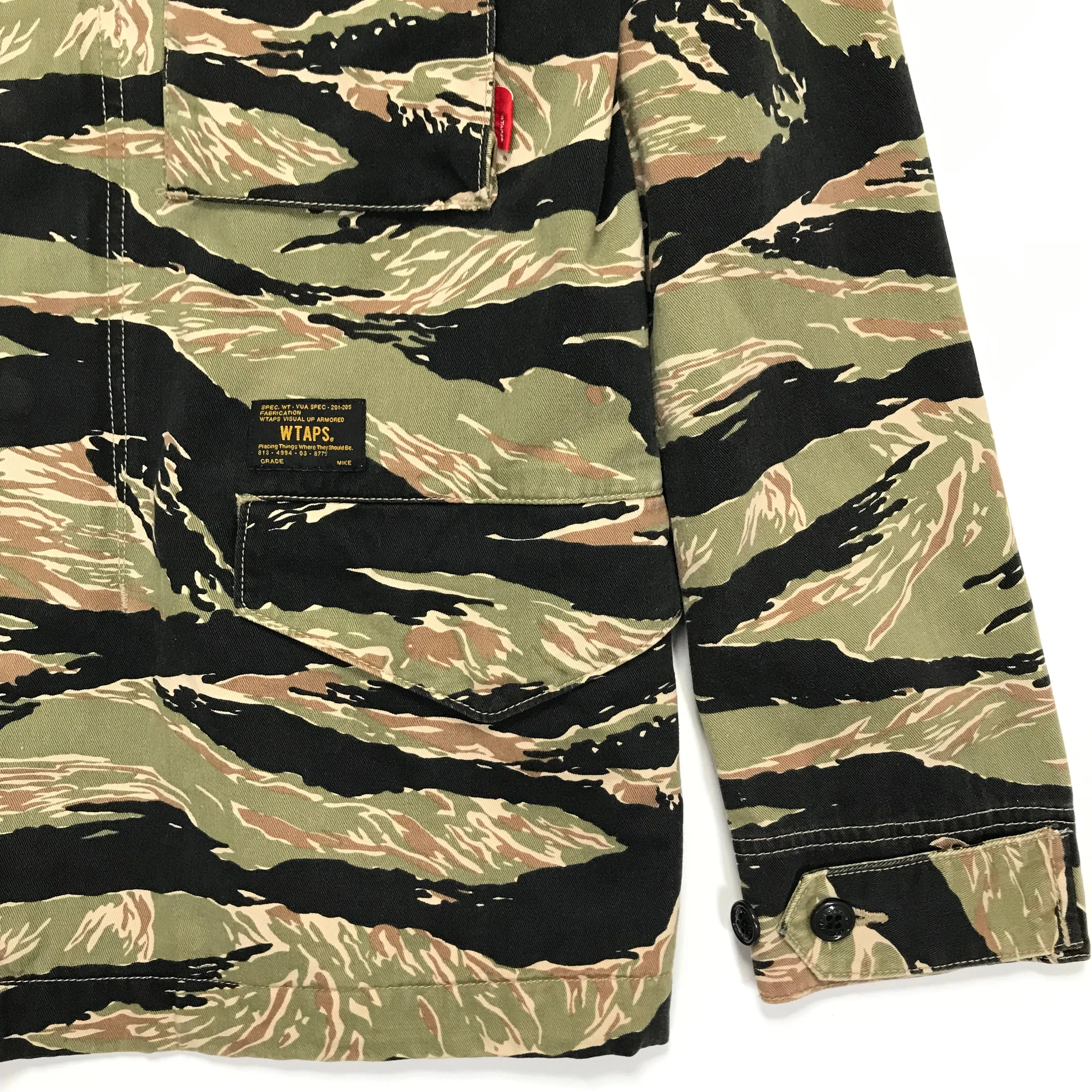 [M] WTaps 12SS Tiger Camo M-65 Jacket