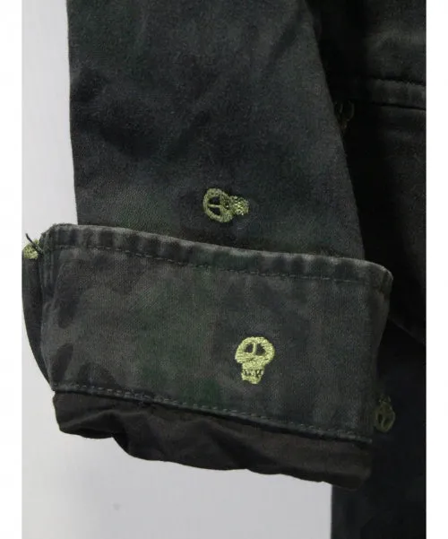 [M] WTAPS STUSSY Skull Camo M-65 Jacket