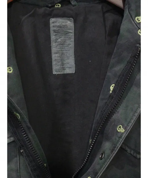 [M] WTAPS STUSSY Skull Camo M-65 Jacket