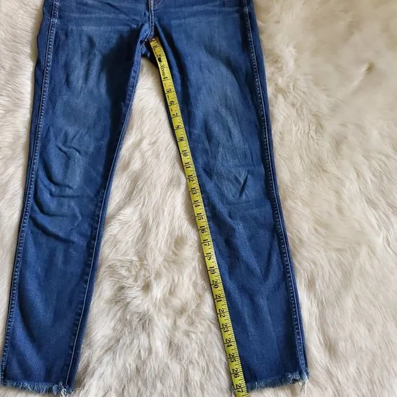 Madewell 10&quot; High-Rise Skinny Jeans in Brockton Wash Size 28 EUC