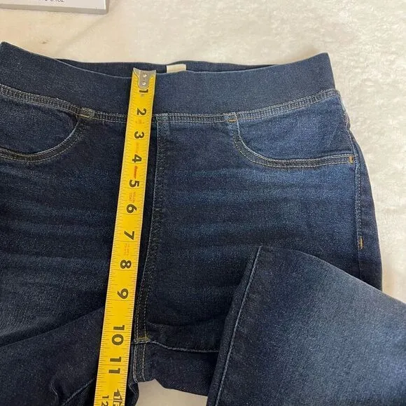 Madewell Dark Wash Tall Pull On Skinny Jeans 27T Women