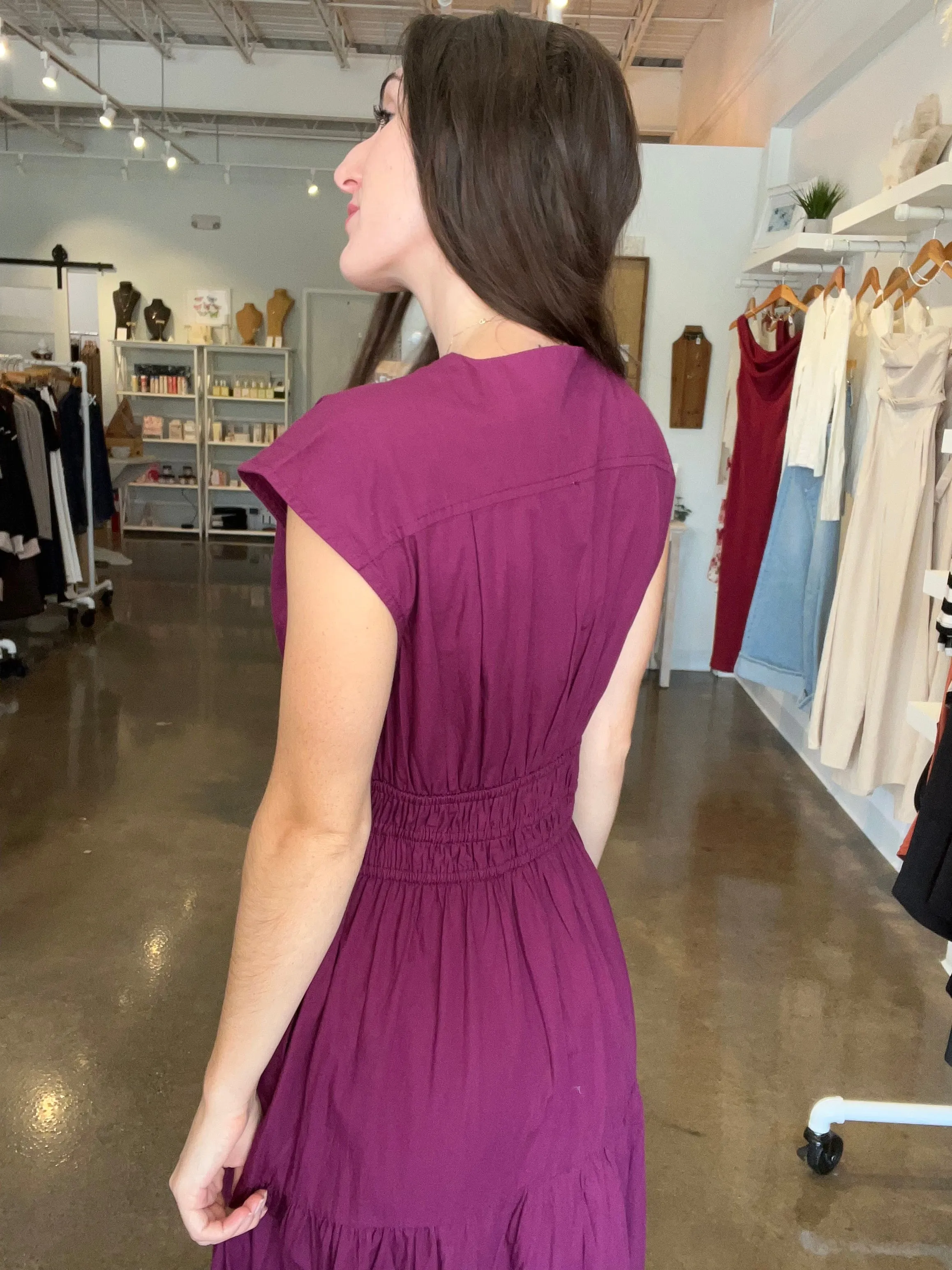 Magenta Dress