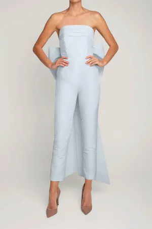 Margaret Silk Faille Jumpsuit