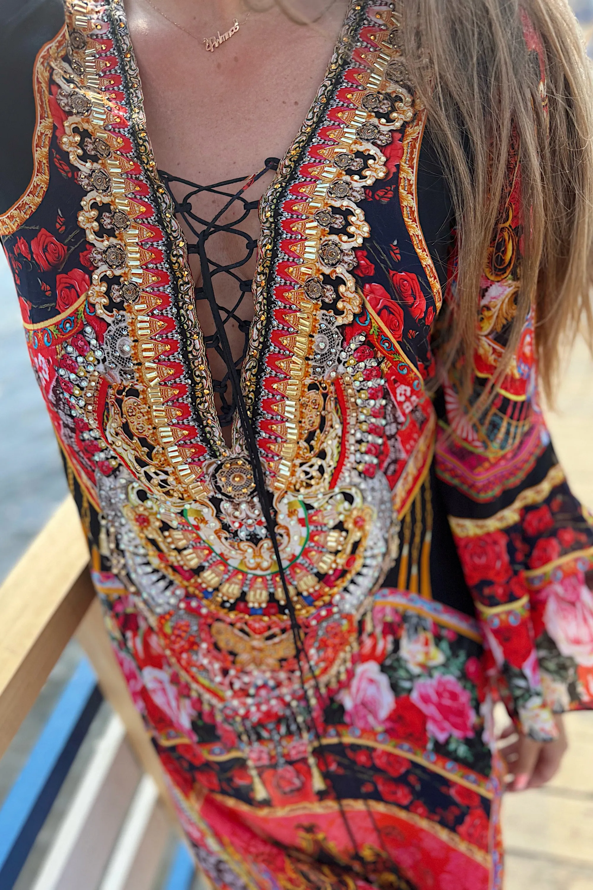 MAXI DRESS SILK