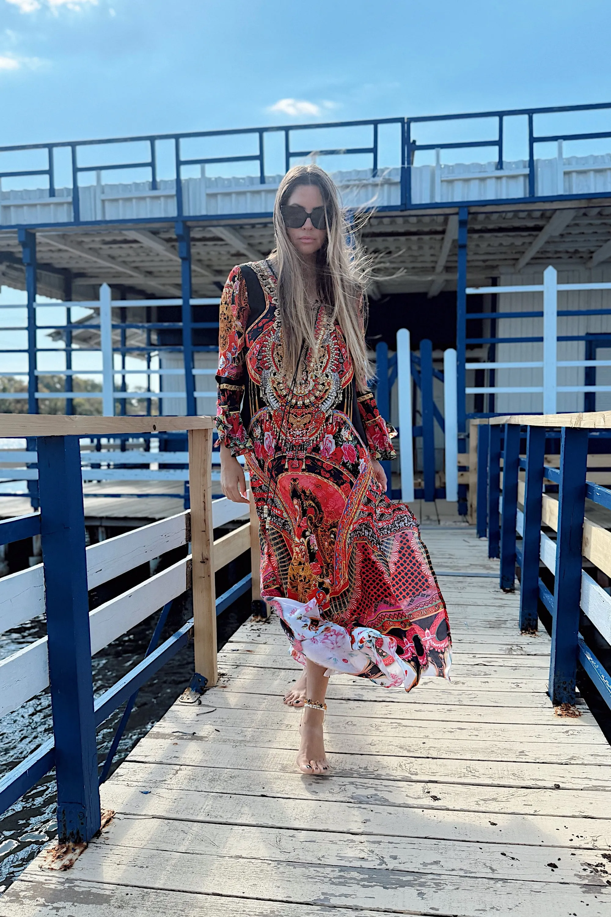 MAXI DRESS SILK