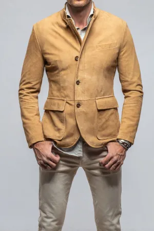 Maximus Suede Blazer In Palomino