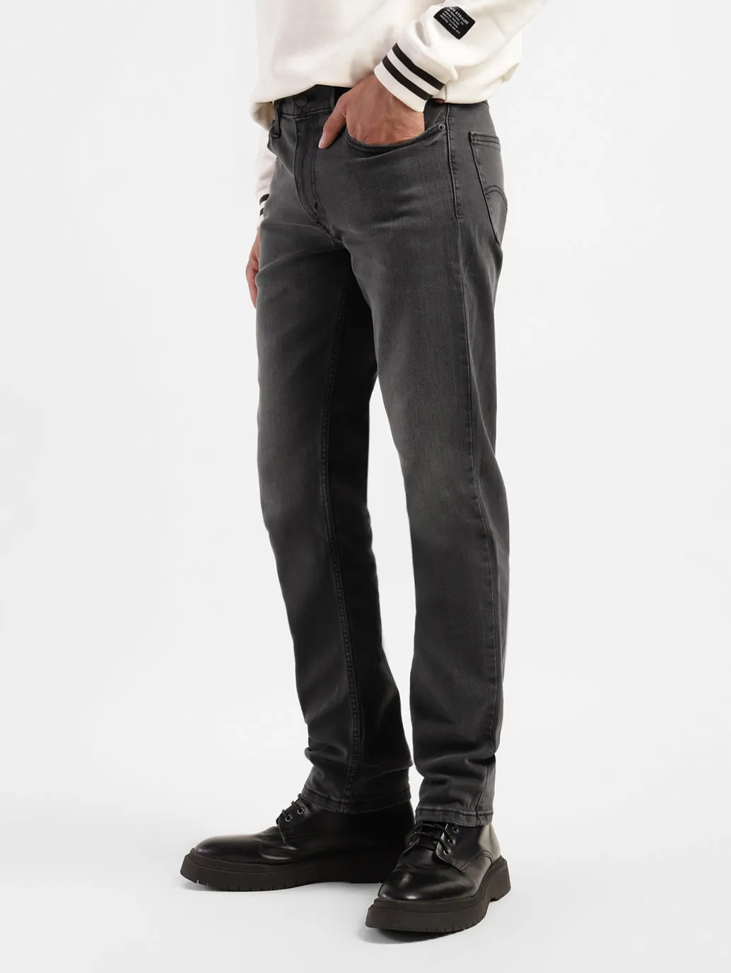 Men's 511 Black Slim Fit Mid Rise Jeans