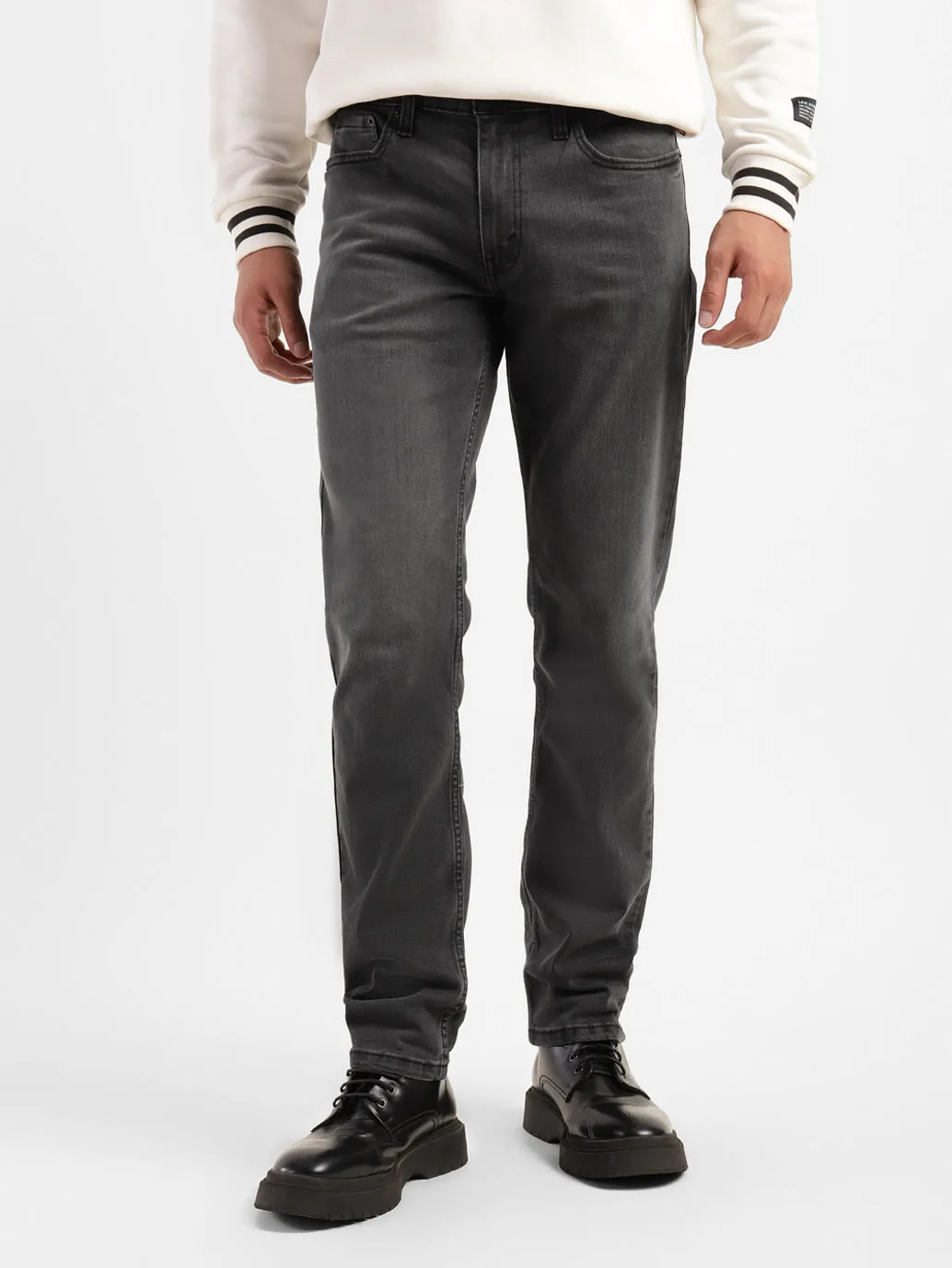 Men's 511 Black Slim Fit Mid Rise Jeans