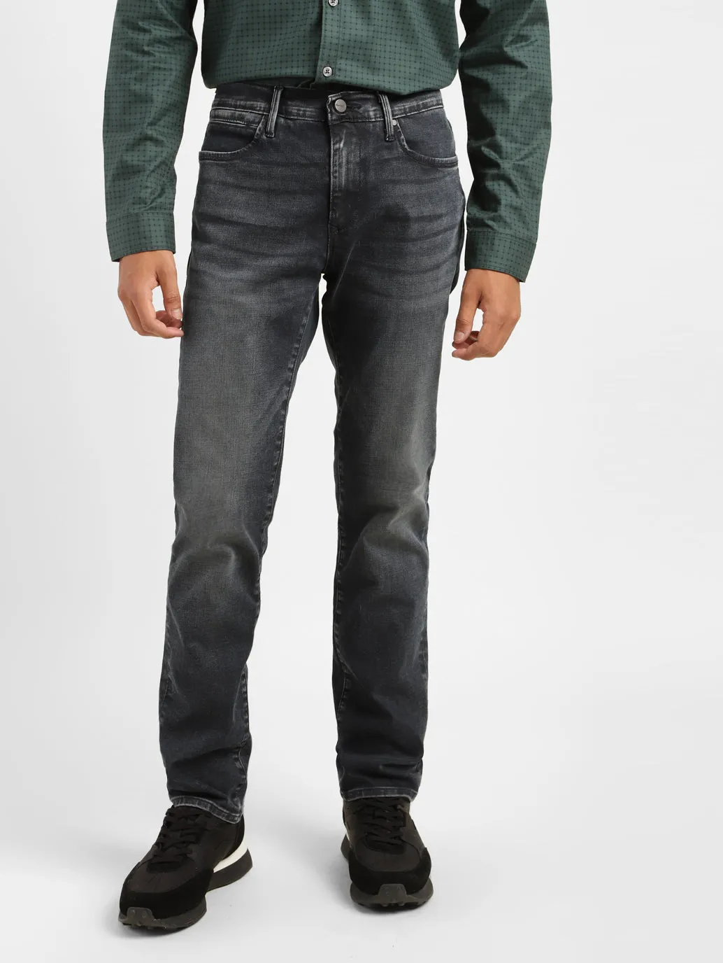 Men's 511 Blue Slim Fit Mid Rise Jeans