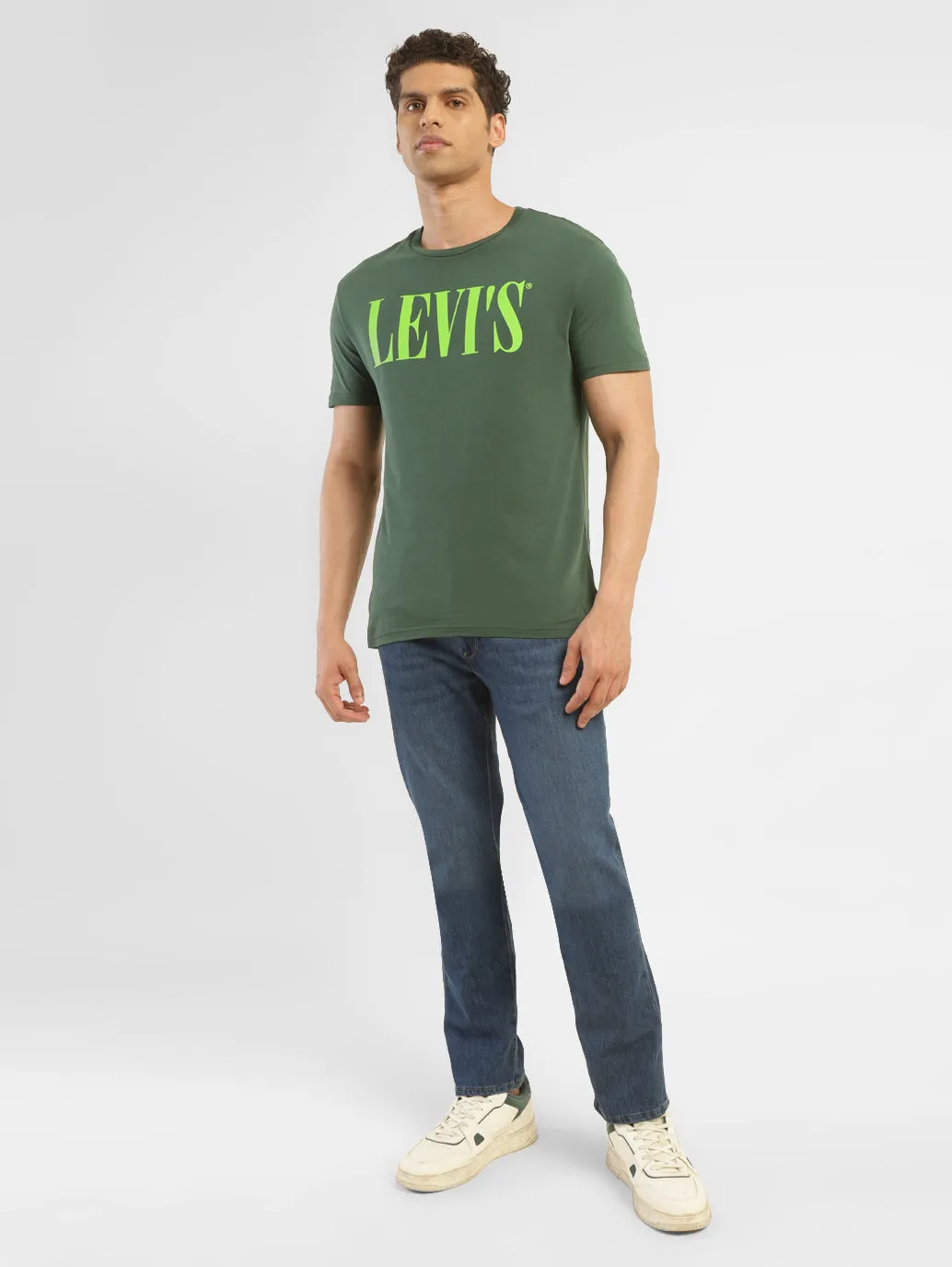Men's 511 Blue Slim Fit Mid Rise Jeans