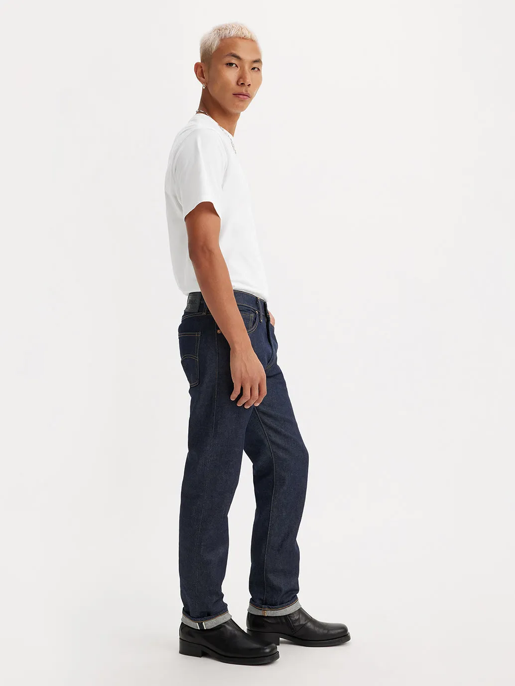 Men's 511 Blue Slim Fit Mid Rise Jeans