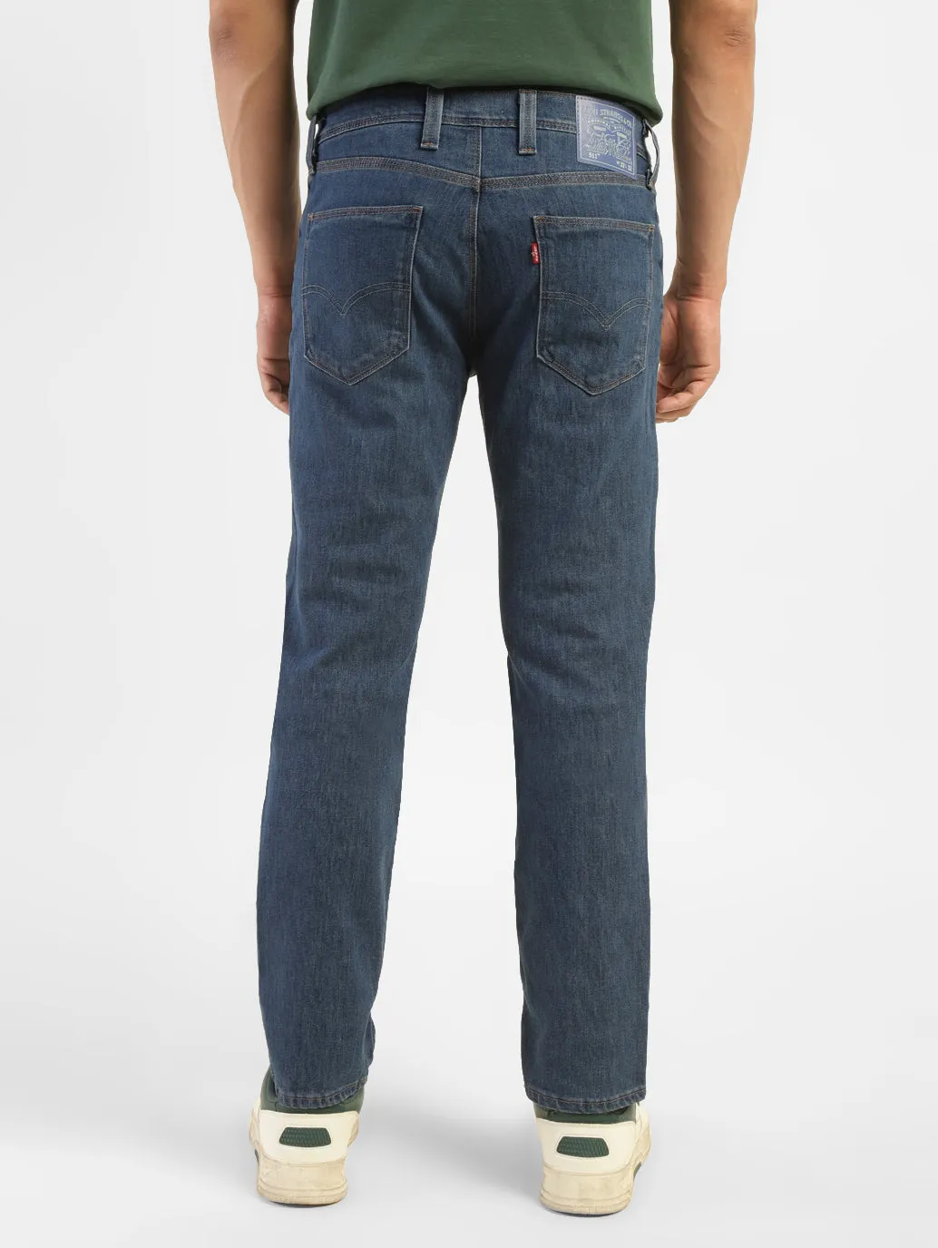Men's 511 Blue Slim Fit Mid Rise Jeans
