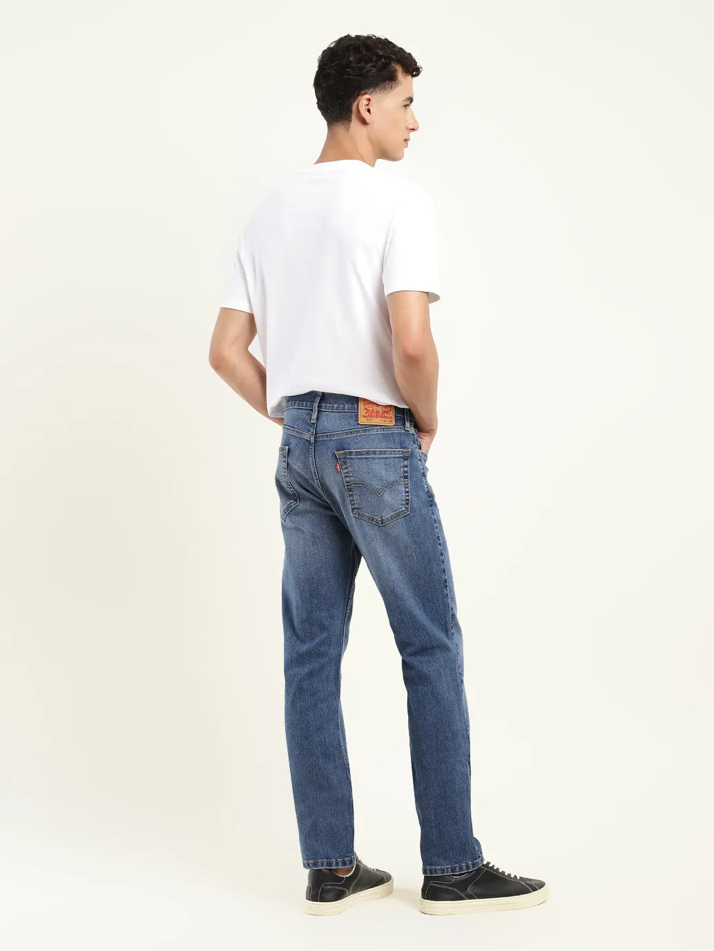 Men's 511 Blue Slim Fit Mid Rise Jeans